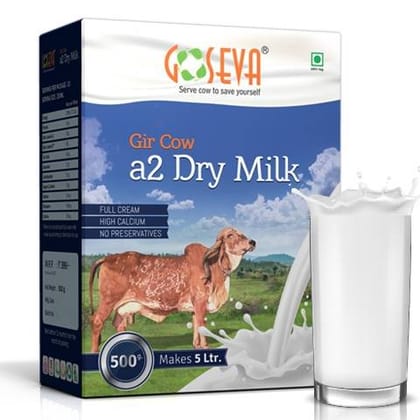 Goseva A2 Dry Milk Powder (500 Gms)