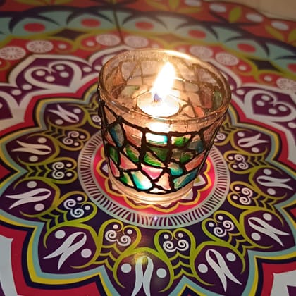 The brown box-Glass Painting Candle Making kit,Art and Craft Kit,DIY Kit,Hobby Kit,Christmas Gift,Christmas Candle Making kit,Birthday Gift,Christmas Gift