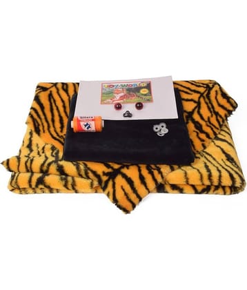 Vardhman - Fabric Soft Toys Tiger Making Kit (Pack of 1)