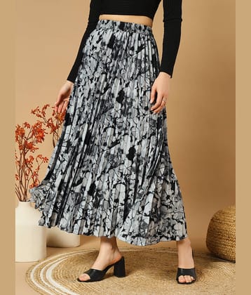 ZWERLON Brown Crepe Women's A-Line Skirt ( Pack of 1 )