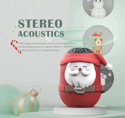 Santa Claus Design Bluetooth Speaker for Kids