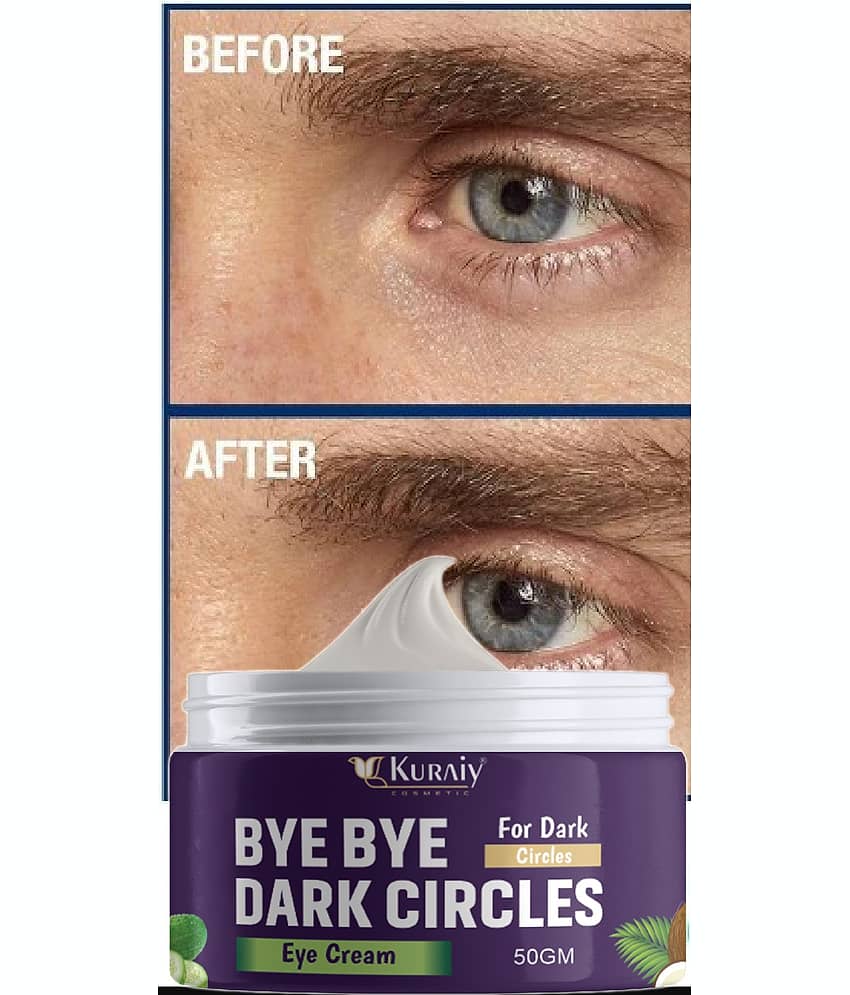 KURAIY Pure Under Eye Cream Enriched with Natural Oils to Remove Dark Circles & Wrinkles
