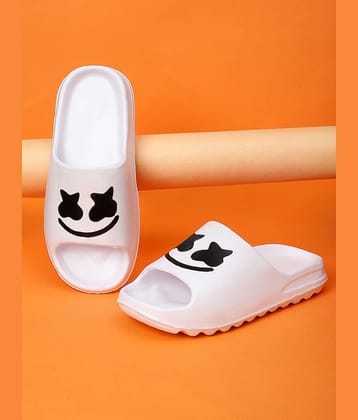 KAPANI White Men's Slide Flip flop