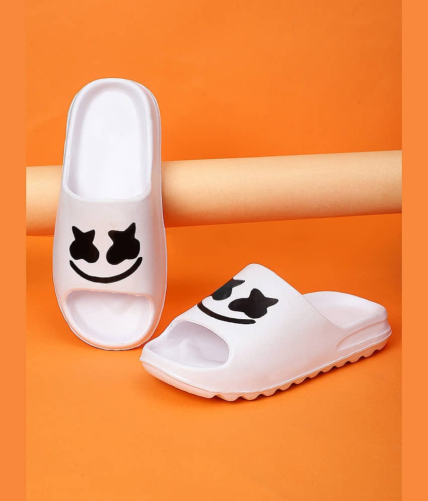 KAPANI White Men's Slide Flip flop