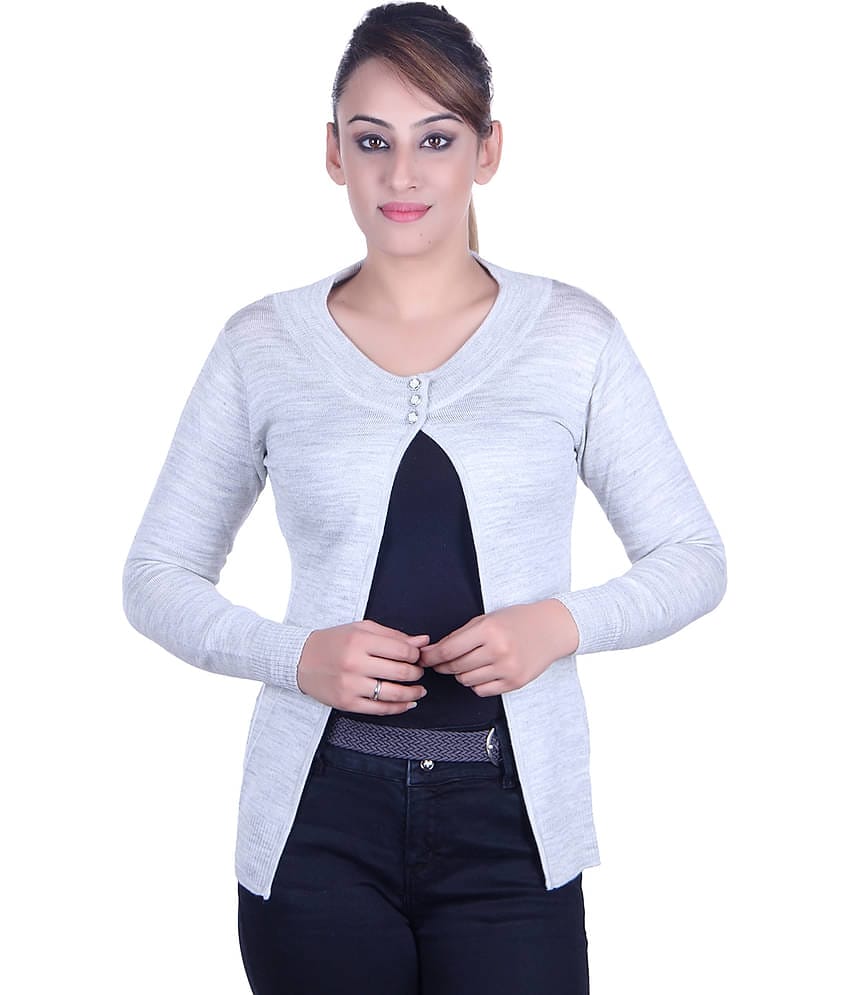 Ogarti Acrylic Shrugs - Grey