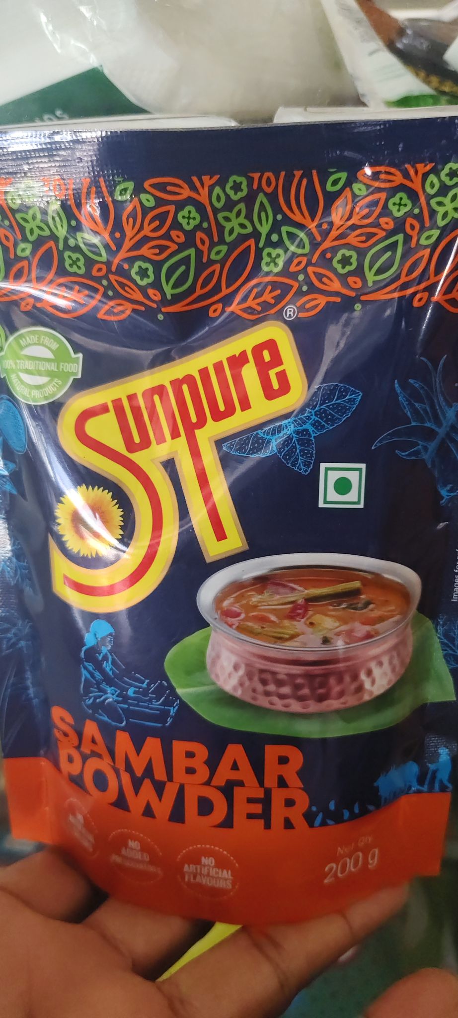 Sunpure sambar powder 