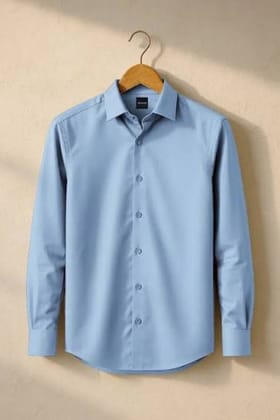 Classic Light Blue Formal Shirt