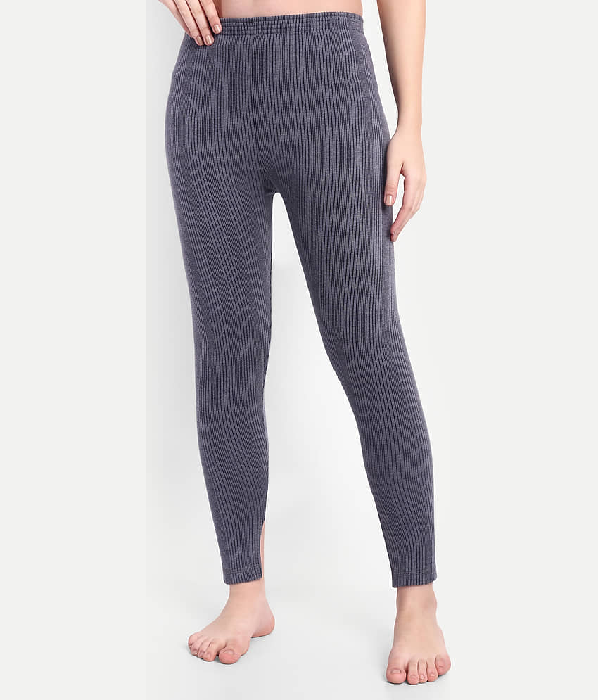 Zeffit Cotton Blend Thermal Bottoms - Navy Pack of 1