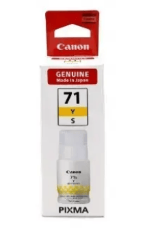 CANON INK BOTTLE 71 YELLOW SMALL 40ML Gi71SY