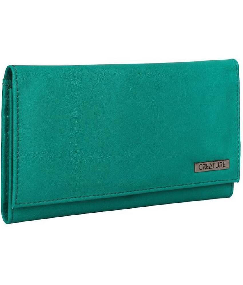 Creature Light Blue Faux Leather Handheld