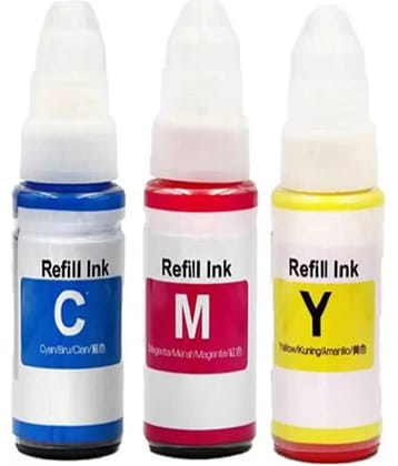 TEQUO Gi-790 G2010 Multicolor Pack of 3 Cartridge for 790 INK G1000 , G1010 , G1100 , G2000 , G2002 , G2010 , G2012 , G2100 , G3000 , G3010
