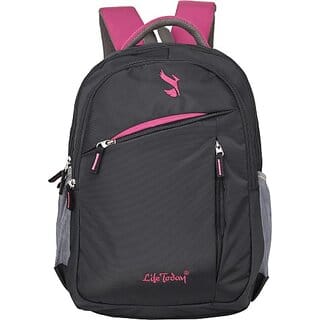 Life Today Large 33 L Laptop Backpack Laptop Bags for Men College School Students Bag Pack for Men Women Gifts (Black)