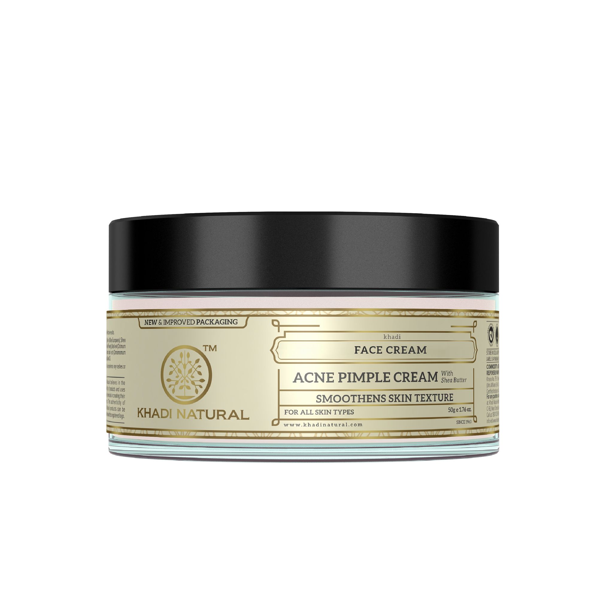Khadi Natural Herbal Acne Pimple Cream - 50gm