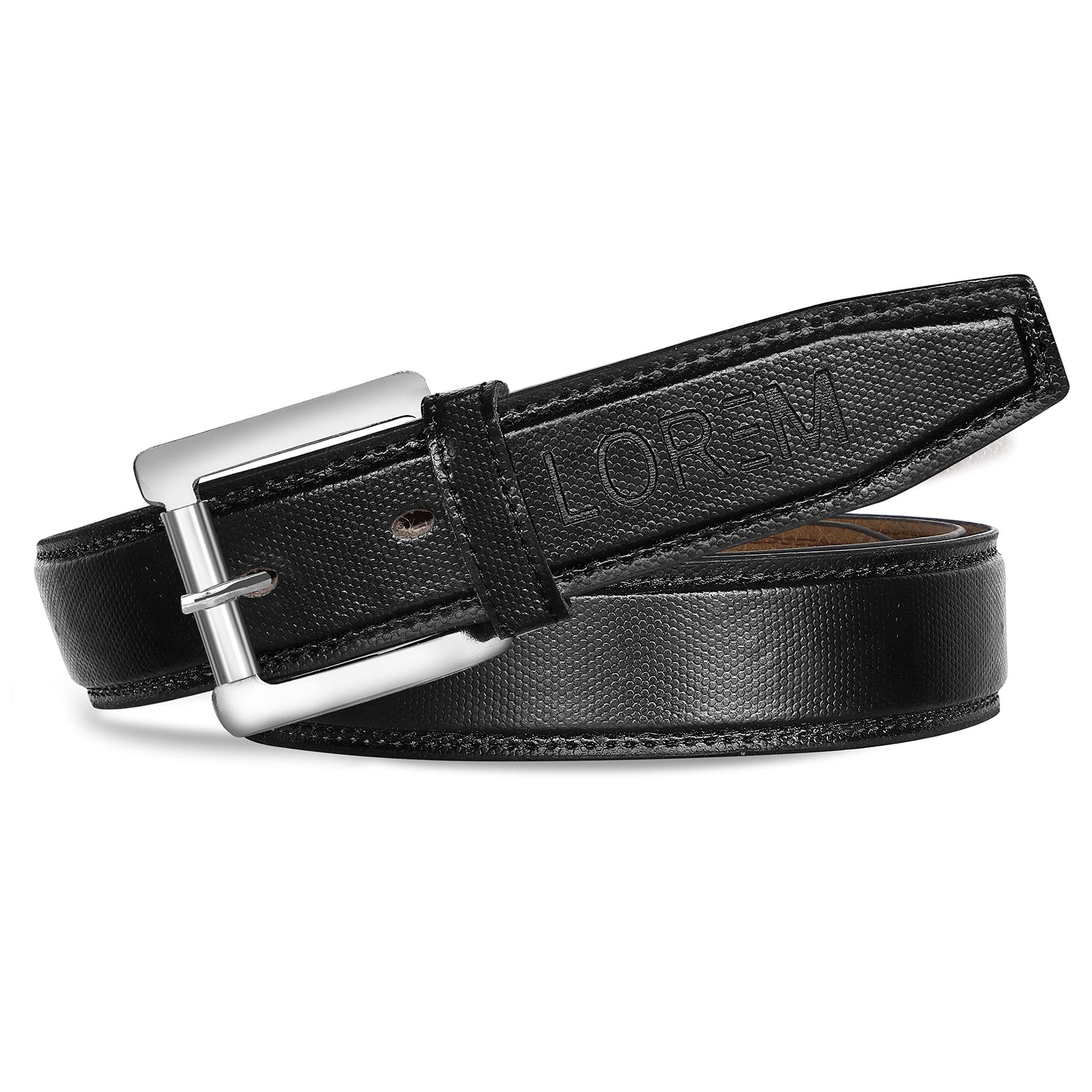 LOREM Brown Formal/casual PU Leather Belt For Men BT20-BKL06