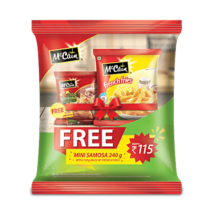 McCain French Fries, 750 g (Samosa 240 g Free) McCain French Fries, 750 g (Samosa 240 g Free)