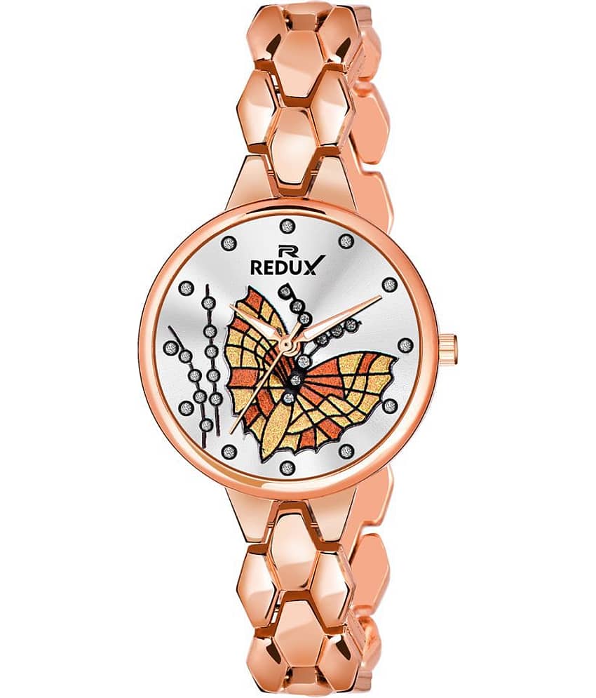 Redux GW-203 Silver Dial Analogue Watch for Women's & Girl's
