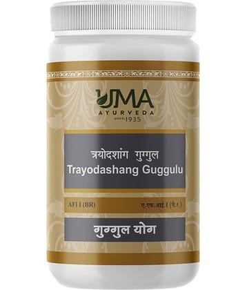 UMA AYURVEDA Trayodashang Guggulu Tablet 1000 no.s Pack Of 1