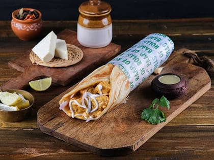 Malai Paneer Roll