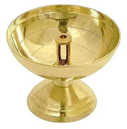Brass Diya for Diwali Puja