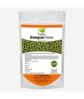 Jeyam Herbals GreenGram Powder| Moong Dal | Mung Bean Powder 100 gm