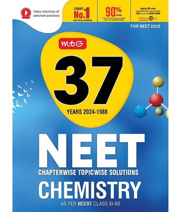 37 Years NEET Chapterwise Topicwise Solutions Chemistry
