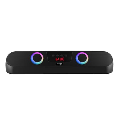 iNFiRe FireBar 16 upto 6 Hours PlayTime, Surrounding Sound With RGB Gaming Lights 16 W RGB Soundbar