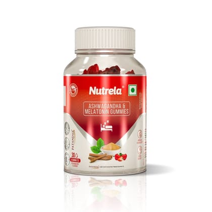 NUTRELA ASHWAGANDHA & MELATONIN GUMMIES