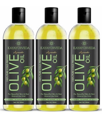 KAYAYURVEDA - Hair Growth Olive Oil 300 ml ( Pack of 3 )