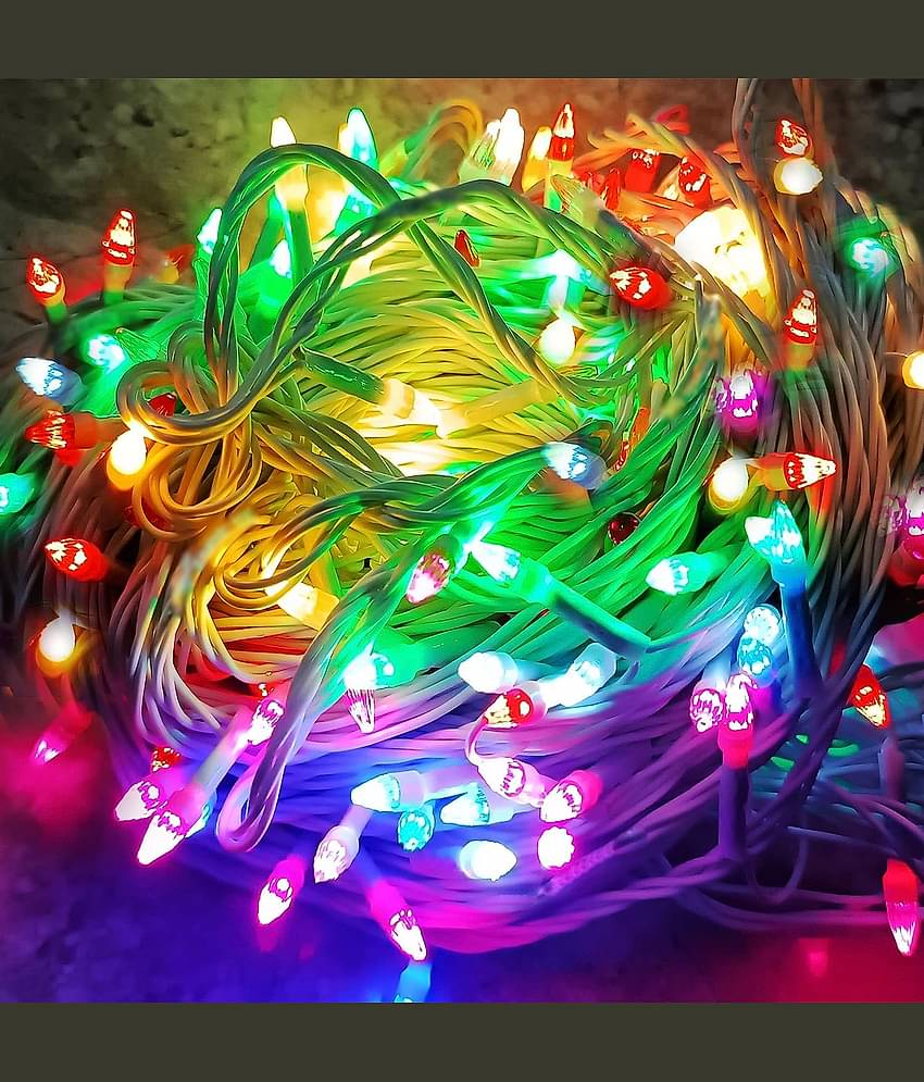MIRADH Multicolor 25M String Light ( Pack of 1 )
