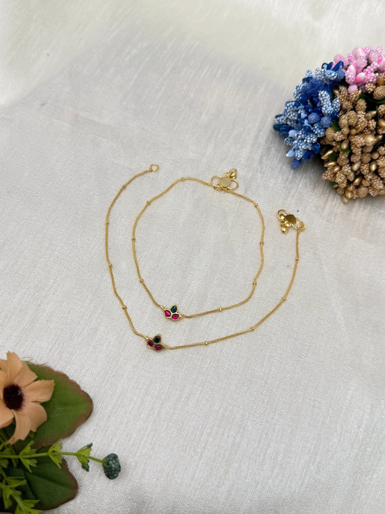 Jadau Anklet 0113