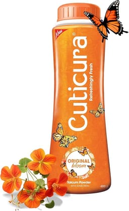 CUTICURA ORIGINAL BLOOM TALC 400G