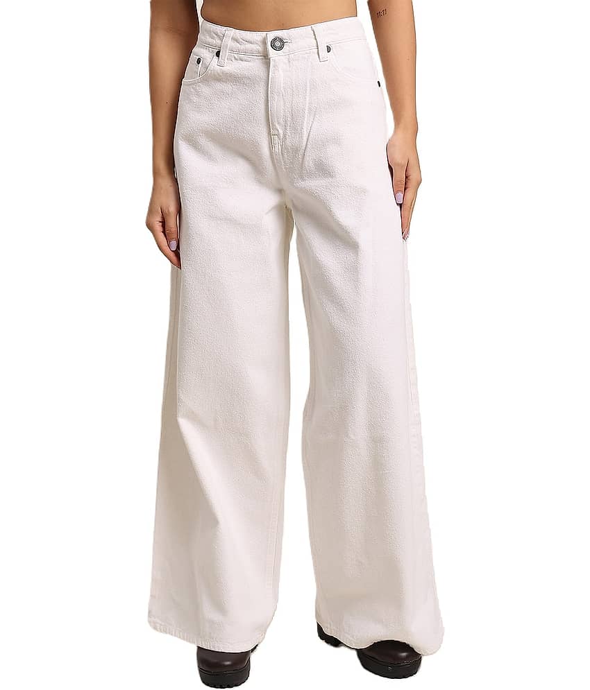 Bene Kleed Women Wide Leg High-Rise Jeans