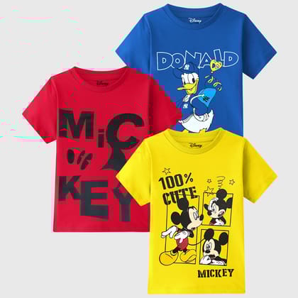 KUCHIPOO © DISNEY BOYS HALF SLEEVES T-SHIRTS-1-2 YEARS