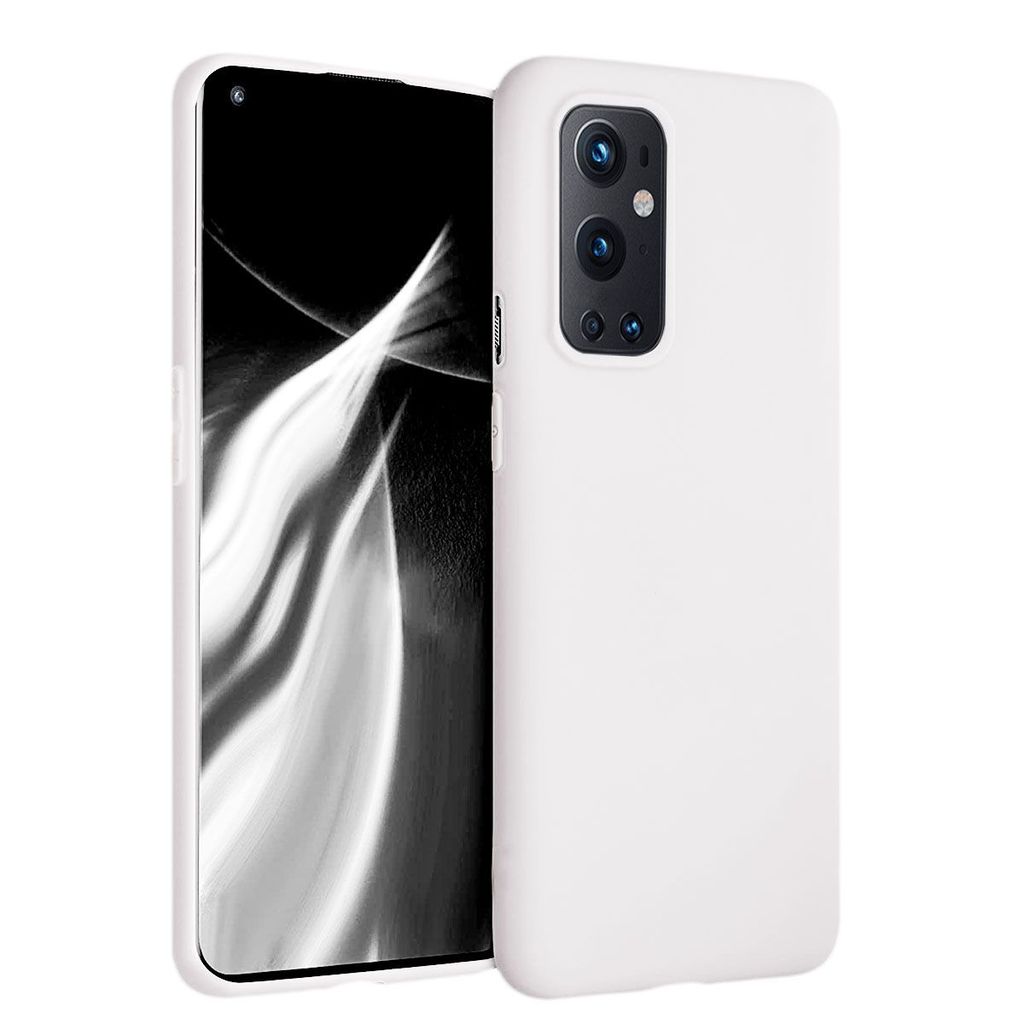 LIRAMARK Liquid Silicone Soft Back Cover Case for OnePlus 9 Pro