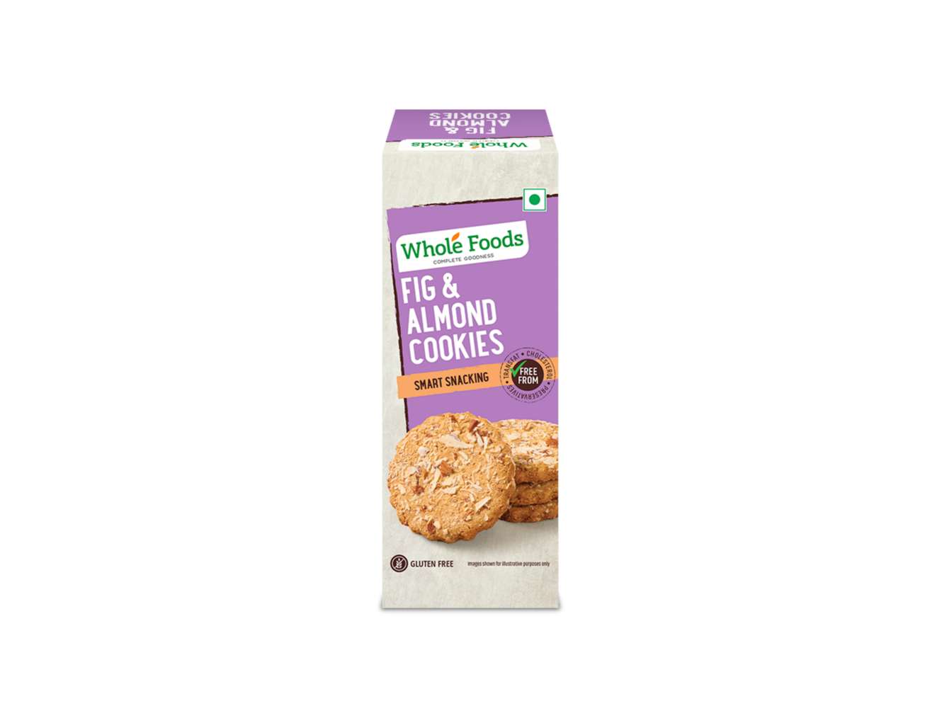 Whole Foods Gluten Free | Fig Almond Cookies | 120G