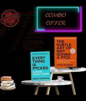 The Subtle Art of Not Giving a F*ck + Everything is Fucked (2 Books Combo) [Board book] MARK MANSON [Board book] MARK MANSON [Board book] MARK MANSON Board book – 7 March 2024