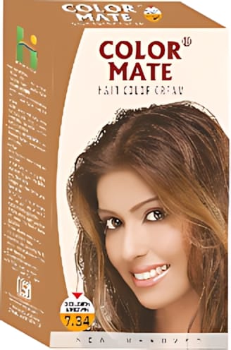 COLOR MATE HAIR COLOR CREAM 30ML-GOLDEN BROWN