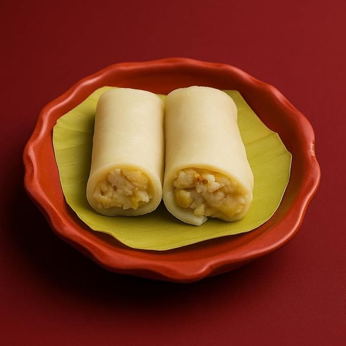 BANGLARMISTI Malai Roll Sandesh | Traditional Bengali Sweets, Malai Sandesh, Soft, Creamy, and Delicious, 9pcs Pack