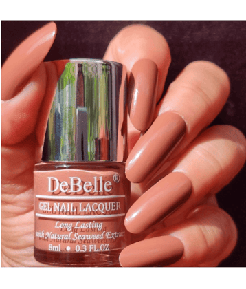 DeBelle Brown Glossy Nail Polish 8 ( Pack of 1 )