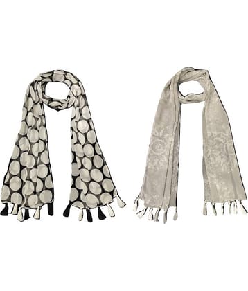 stolevilla Multi Printed Poly Cotton Yarn Stoles