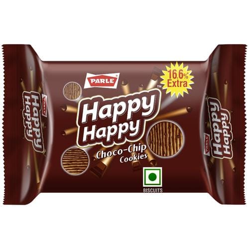 Parle Happy Happy Choco-Chip Cookies, 31.5 g Pouch