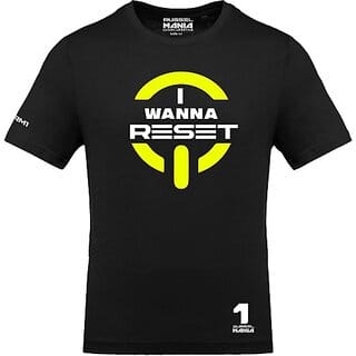 FastB Men Typography Round Neck Black T-Shirt