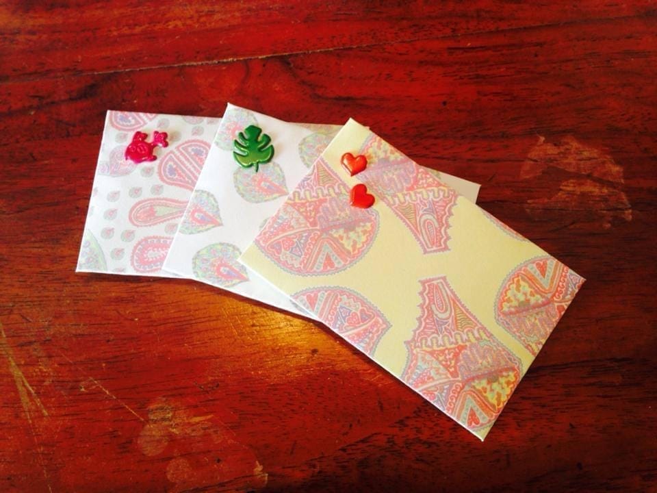 Whimsical Small Envelopes - Set of 3 - Stationery | Buy online on ZillyBuy