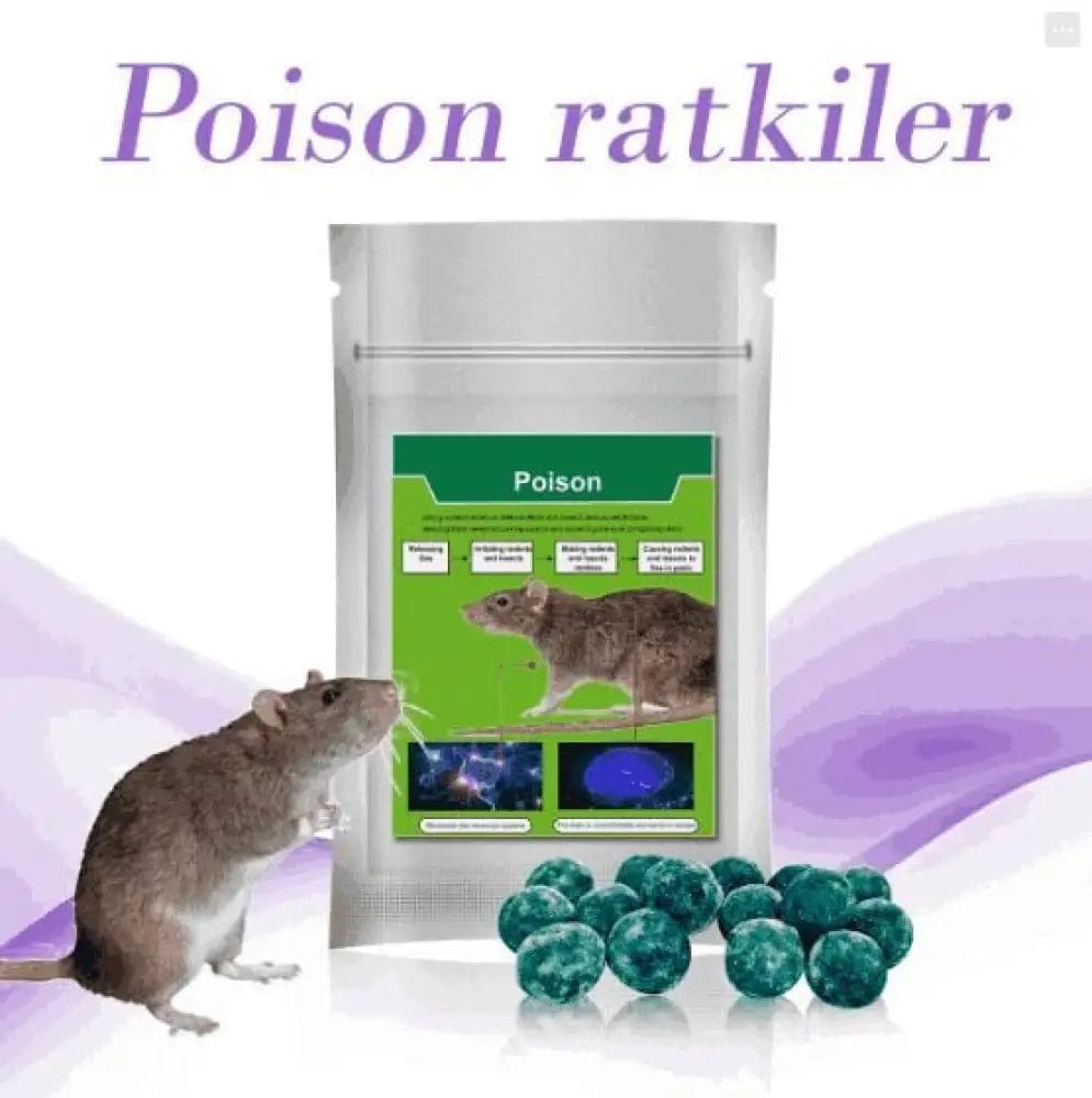 Rat Poison and Insect Pest Control Pellets – Pack of 15 Goli