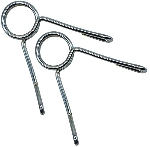 JJ Jonex Barbell Lock, Weight Lifting Bar Clips for 28mm Rods, 28mm Spring Clip Collars, Exercise Collars Barbell Clamps for Standard 28mm Smooth Weight Bar, Curl Bar and Dumbbell Handle,