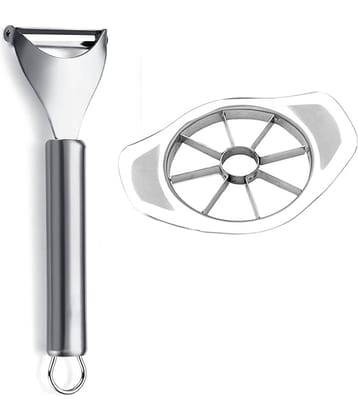 iview kitchenware Stainless Steel Peeler and Apple Cutter (Pack of 2)