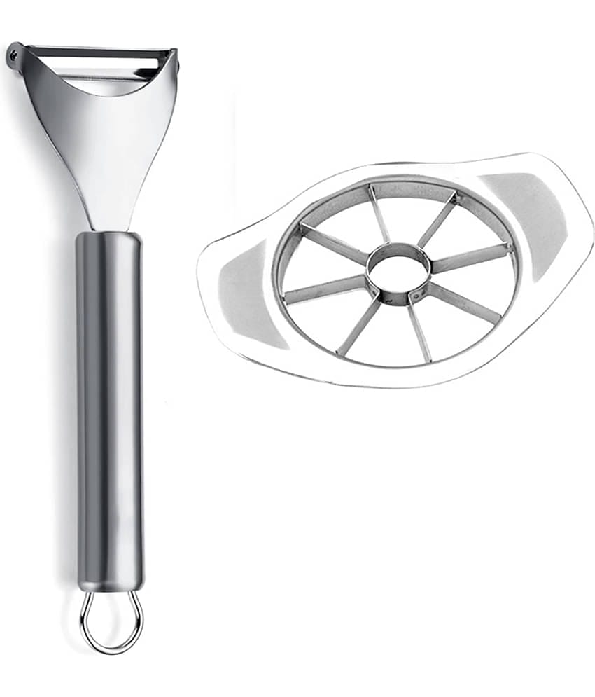 iview kitchenware Stainless Steel Peeler and Apple Cutter (Pack of 2)