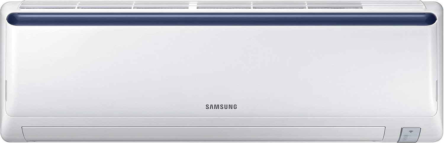 Samsung 1.5 Ton 3 Star Inverter Split AC (Alloy AR18NV3JLMCNNA Blue Strip) White