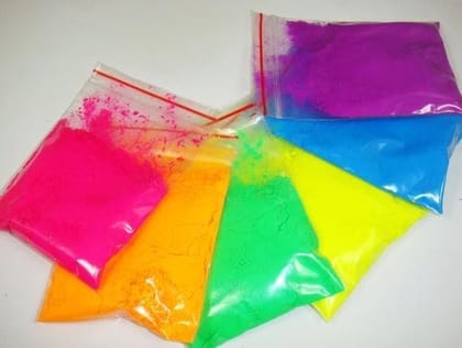 Fluorescent Color Powder - Hot Red 15 grams jar