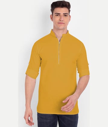 Vida Loca - Pink Linen Regular Fit Men's Casual Shirt (Pack of 1)